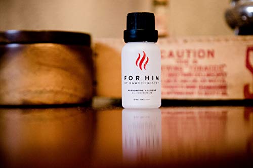 RawChemistry for Him - A Pheromone Infused Cologne Oil - Bold, Extra Strength Formula 15 ml