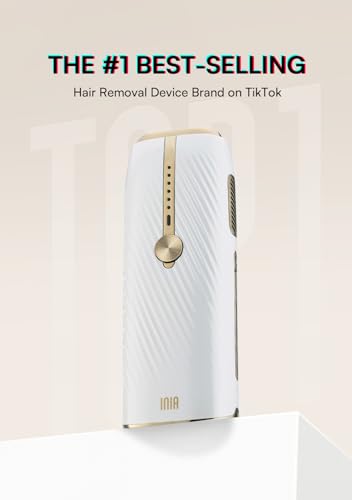 Laser Hair Removal for Women and Men, IPL Hair Removal Device with Sapphire Ice-Cooling, Double Effectiveness & 5 Flashes per Second for Long-Lasting and Nearly Painless Results