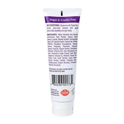 Lume Natural Deodorant - Underarms and Private Parts - Aluminum Free, Baking Soda Free, Hypoallergenic, and Safe For Sensitive Skin - 3oz Tube (Lavender Sage)