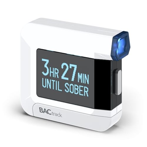 BACtrack C8 Breathalyzer | Professional-Grade Accuracy | Optional Wireless Smartphone Connectivity | Compatible w/Apple iPhone, Google & Samsung Android Devices | Apple HealthKit Integration