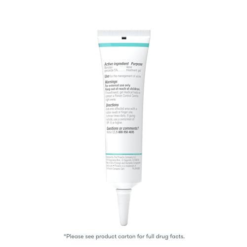 Proactiv Emergency Blemish Relief - Benzoyl Peroxide Gel - Acne Spot Treatment for Face and Body, .33 Oz