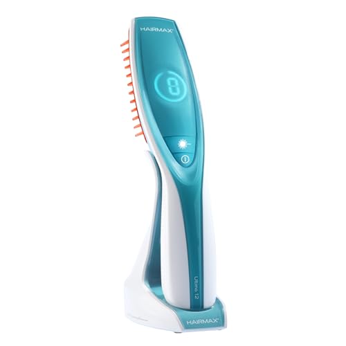 HairMax ULTIMA 12 LaserComb - Stimulates Hair Growth, Reverses Thinning, Regrows Fuller More Vibrant Hair.