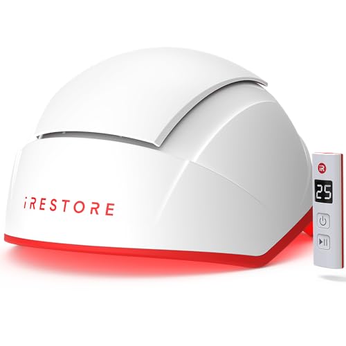 iRestore Professional 282 | FDA Cleared Laser Hair Growth Device | Red Light Therapy for Hair Growth | Laser Cap for Hair Regrowth, Restore Laser Helmet, Hair Loss Treatments for Men & Women Alopecia