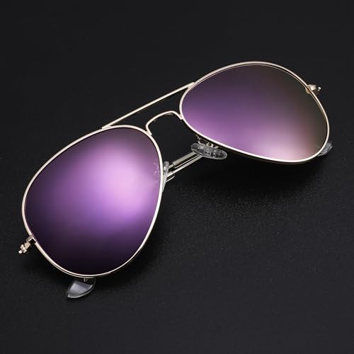 Pro Acme Classic Polarized Aviator Sunglasses for Men and Women UV400 Protection