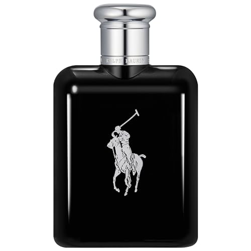 Ralph Lauren - Polo Black - Eau de Toilette - Men's Cologne - Woody & Fresh - With Patchouli, Sandalwood, and Mandarin - Medium Intensity