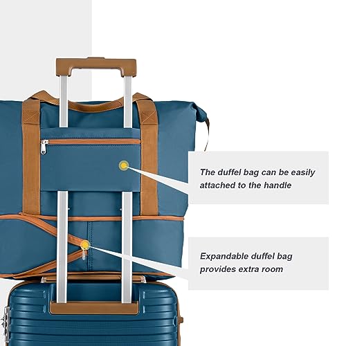 Joyway 28 Inch Large Luggage Hardside Suitcase with Spinner Wheel, Lightweight 3 Piece Suitcase Set with TSA Lock