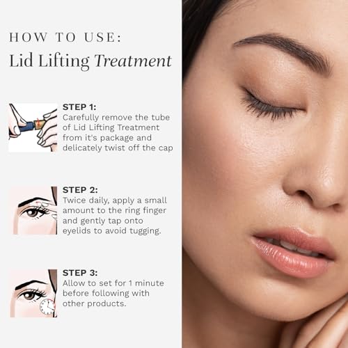 City Beauty Lid Lifting Treatment - Drooping Eyelid Solution - Lift, Smooth & Tighten - Solution for Sagging & Wrinkles - Rejuvenating Eye Primer - Anti-Aging Cruelty-Free Skin Care