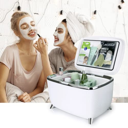 PERSONAL CHILLER 6.2L SkinCare Fridge, Portable Cosmetic Mini Fridge, Low Noise Small Refrigerator for Beauty Products, Beverage, Home, Bedroom