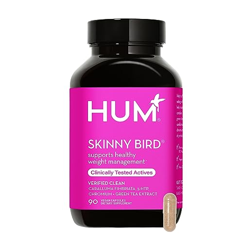 HUM Skinny Bird - Appetite Suppressor for Women with Caralluma, Chromium, 5 HTP + Green Tea Extract (90 Capsules)