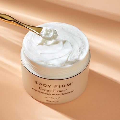 Crepe Erase Advanced Body Repair Treatment, Anti-Aging Wrinkle Cream for Face and Body, Support Skins Natural Elastin & Collagen Production - 10oz