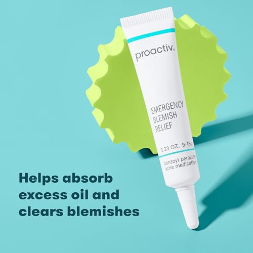 Proactiv Emergency Blemish Relief - Benzoyl Peroxide Gel - Acne Spot Treatment for Face and Body, .33 Oz