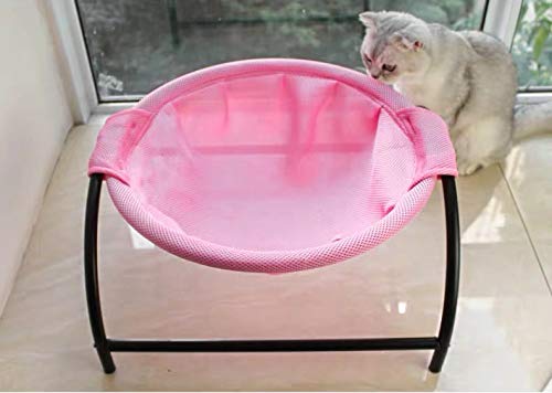 Cat Bed Dog Bed Pet Hammock Bed Cat Sleeping Cat Supplies Pet Supplies Whole Wash Stable, Detachable, Breathable, Easy Assembly Indoors Outdoors, 16.9 in x 16.9 in x 9.5 in