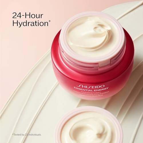 Shiseido Essential Energy Hydrating Cream mL - Visibly Reduces the Look of Pores & Fine Lines With Hyaluronic Acid 24-Hour Hydration Vegan All Skin Types