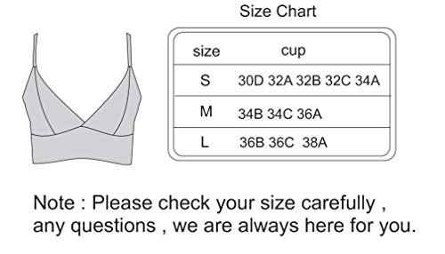 SilRiver Women's Silk Satin Triangle Bralette Soft Cup Wireless Bra Smooth and Comfortable Wire Free Bra Top