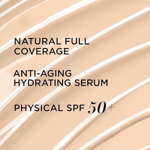 IT Cosmetics Your Skin But Better CC+ Cream - Color Correcting Cream, Full-Coverage Foundation, Hydrating Serum & SPF 50+ Sunscreen - Natural Finish - 1.08 fl oz