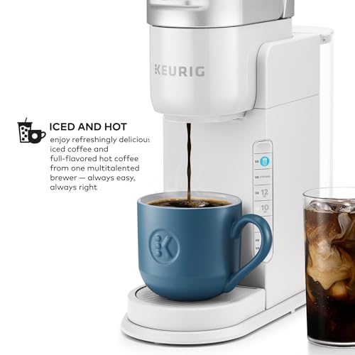 Keurig K-Iced Single Serve Coffee Maker - Brews Hot and Cold - White