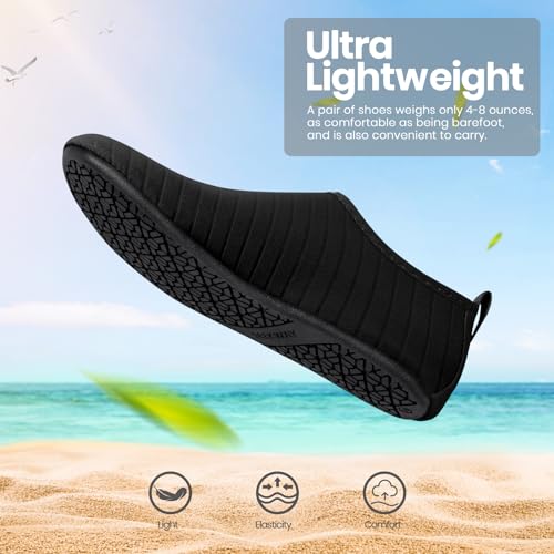 SEEKWAY Water Shoes Barefoot Aqua Socks Quick-Dry Non Slip Shoes for Beach Swim Pool River Boating Surf Women Men SK002