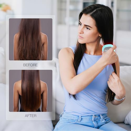 Laser Therapy Hair Growth Comb is indicated to treat Androgenetic Alopecia Designed to Promote Hair Growth in Women and Men