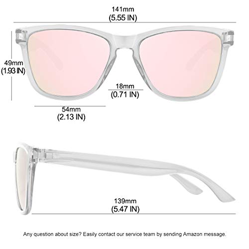 MEETSUN Polarized Sunglasses for Women Men Classic Retro Designer Style