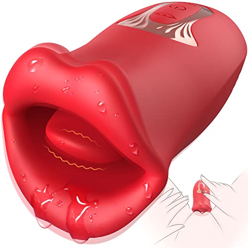 Adult Sex Toys Vibrator, Rose Toy, Rose Sex Stimulator for Women with 10 Vibration Modes and 10 French Kissing Modes, Tongue Sex Toy Vibrator, Clitoral Vibrator for Women, Adult Sex Toys