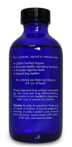 Organic Peppermint Oil by Zongle – 100% Pure Natural, Therapeutic & Food Grade for Baking, Hair, Diffuser, Skin, Edible, Beard, Cooking, Candy, Ingestion, Stomach, Digestion, Teeth, Oral Use – 1 OZ