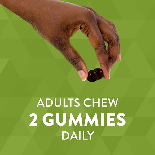 Nature's Way Chlorophyll Gummies, Internal Deodorant*, Supports Healthy Skin and Body Detox*, Orchard Fruit Flavored, 60 Gummies