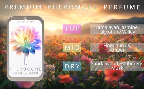 Pheromone Perfume for Women to Attract Men Solid Compact Tin 0.35 oz