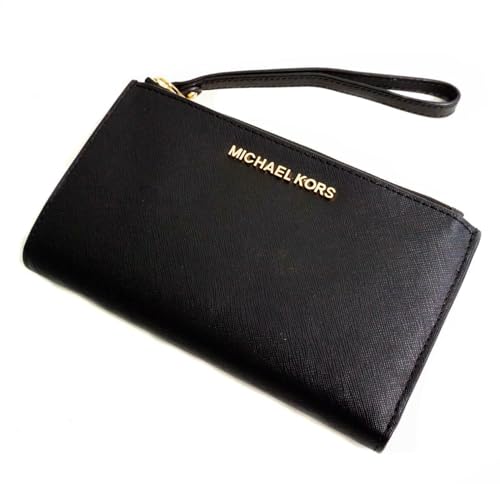 Michael Kors Women's Jet Set Travel Double Zip Wristlet