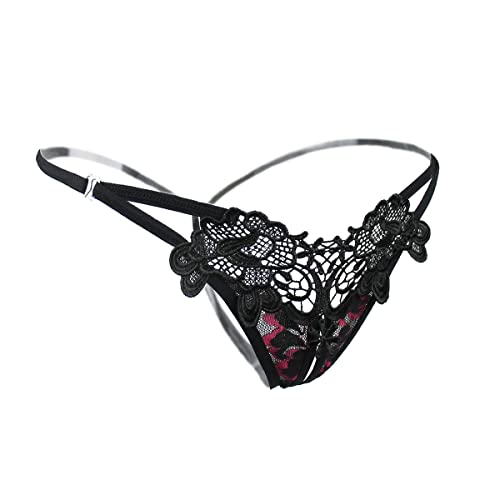 Women Sexy Floral Y-Back G-String Panties