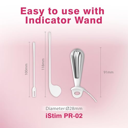 iStim V2 Kegel Exerciser Incontinence Stimulator with Probe for Bladder Control and Pelvic Floor Exercise for Women Electrical Muscle Stimulator (EMS)