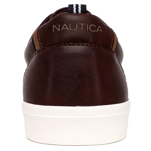 Nautica Men's Casual Shoe, Classic Lace-Up Low Top Loafer, Fashion Sneaker - in Medium & Wide Width Sizes