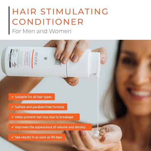 DS Laboratories Revita Conditioner - Hair Growth Conditioner for Fine Hair & Hair Loss, Hair Conditioner Hair Thickening Products for Women & Men, Biotin Conditioner Hair Treatment for Hair Regrowth