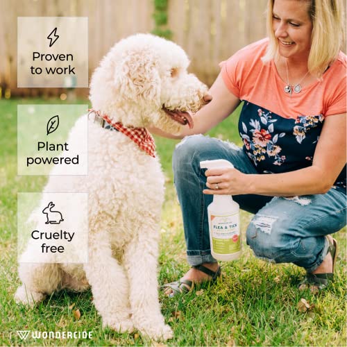 Wondercide Natural Flea, Tick & Mosquito Spray for Pets & Home with Essential Oils - 16 oz