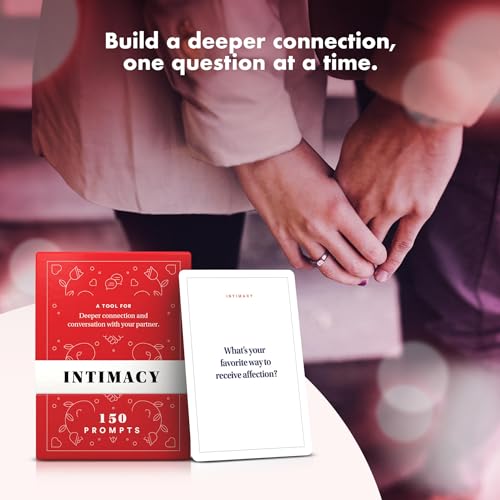 BestSelf Intimacy Deck 150 Relationship Building Conversation Cards Starters Couples Games, Meaningful Couples Card Game - Romantic Couples Strengthen Relationship cards, and Questions for Couples