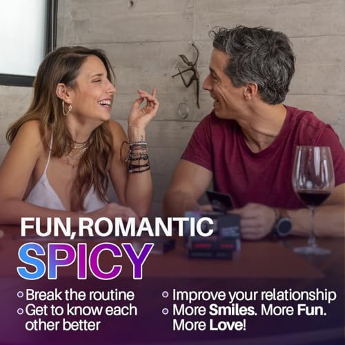 Spice IT UP by Why Don’t We. Spicy Couples Games for Adults with 150 Cards with Conversations, Spicy Dares & More - Best Date Night Games for Couples - Romantic Adult Couple Games