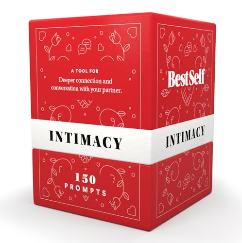 BestSelf Intimacy Deck 150 Relationship Building Conversation Cards Starters Couples Games, Meaningful Couples Card Game - Romantic Couples Strengthen Relationship cards, and Questions for Couples