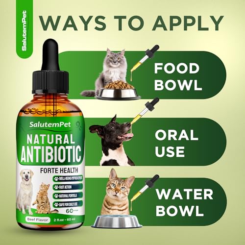 Natural Herbal Supplement | Pet antibiotic | Natural antibiotics for Dogs | Antibiotics for Dogs | Natural antibiotics for Cats | Antibiotic for Cats| 2 Oz