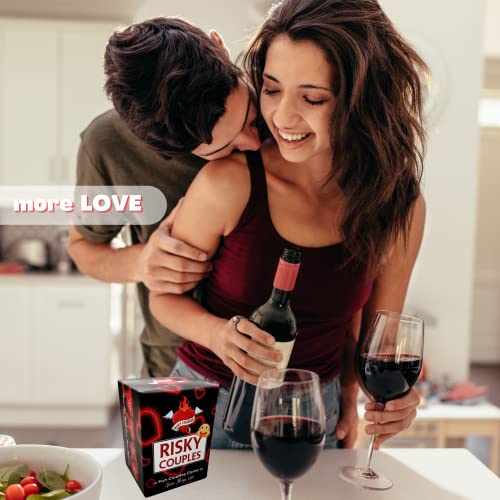 Super Fun Couples Game for Date Night: 150 Spicy Dares & Questions for Your Partner. Romantic Anniversary & Valentines Gifts. Card Game for Couple