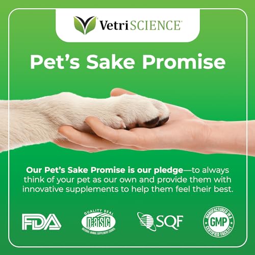 VetriScience Perio Support Cat & Dog Teeth Cleaning Dental Powder, 4.2oz - Cat & Dog Breath Freshener - Clinically Proven Plaque and Tartar Support