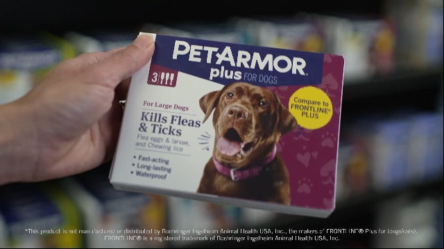 PetArmor Plus Flea and Tick Prevention for Dogs, Dog Flea and Tick Treatment, Waterproof Topical, Fast Acting, Small Dogs (5-22 lbs), 3 Doses (Pack of 1)