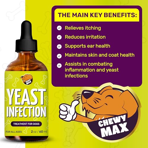 Yeast Infection Treatment for Dogs | Dog Ear Infection Treatment | Dog Allergy Relief | Dog Ear Infection | Dog Yeast Infection Treatment | Ear Infection Treatment for Dogs | Dog Allergy | 2 Oz