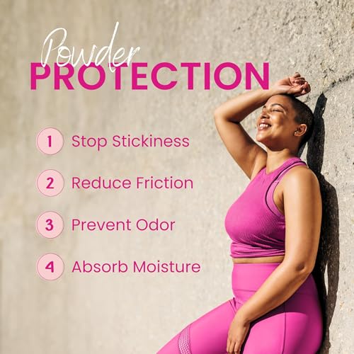 Lady Parts Whole Body Deodorant Lotion For Women. Powder Lotion for Privates & Body to Stop Odor & Friction - Aluminum Free - CocoVanilla Scent - 4oz