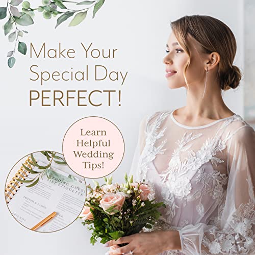 Your Perfect Day Wedding Planner for Bride - Wedding Planning Book and Organizer, Bridal Wedding Planner Book & Binder with Wedding Countdown Calendar (FLORAL)