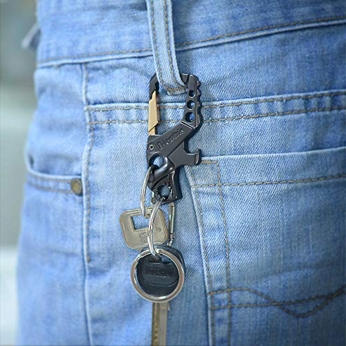 Heavy Duty Key Chain Bottle Opener,Carabiner Car Key Chains for Men and Women